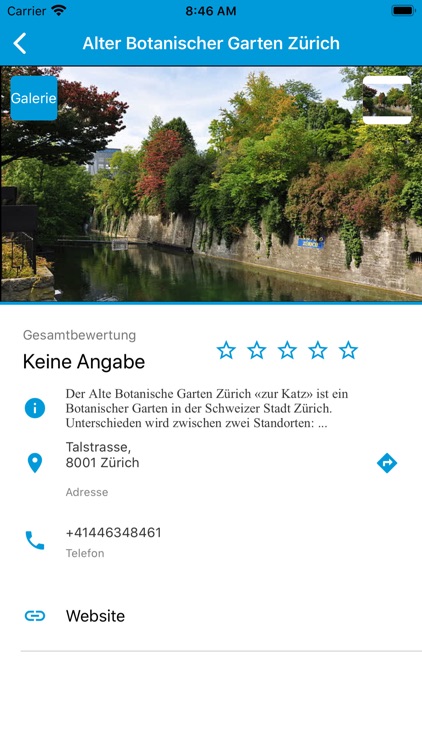 Züri App – CITYGUIDE Zürich