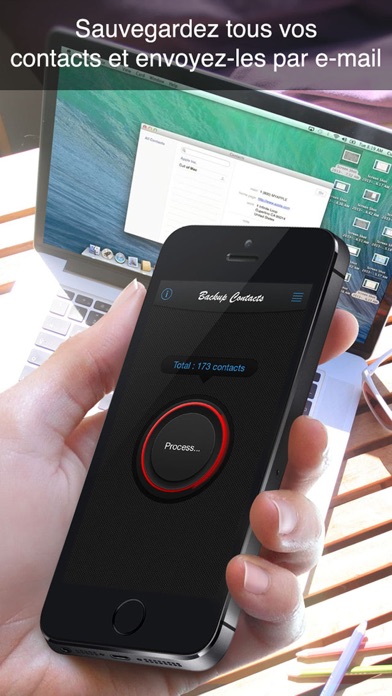 Screenshot #2 pour Sauvegarde des contacts !