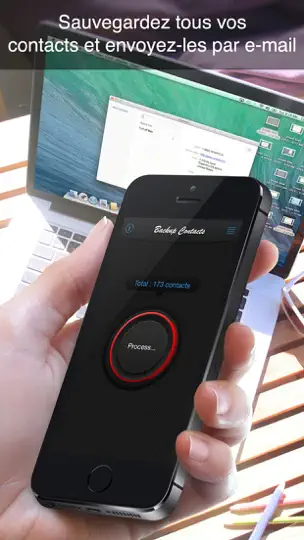 Capture d'écran de Sauvegarde Des Contacts ! sur iPhone 2