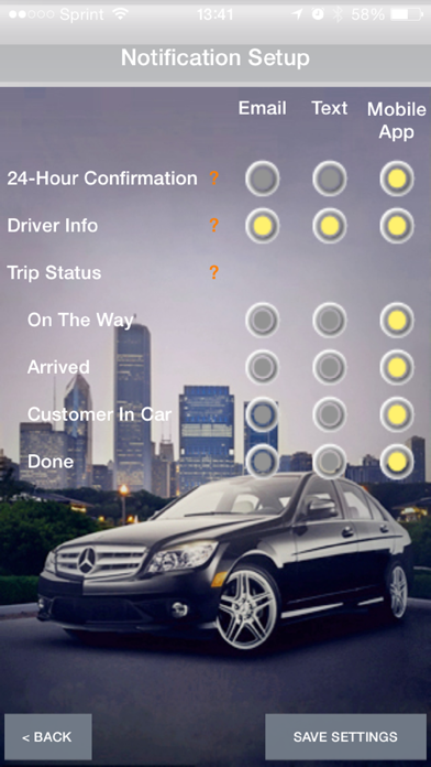 Chicago & Worldwide Limousine Screenshot