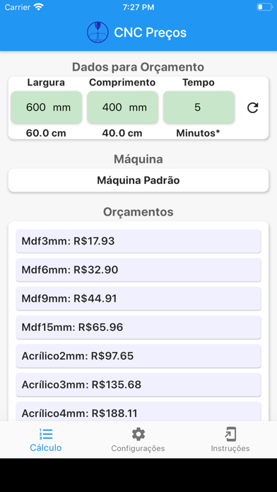 Screenshot #1 pour CNC Price