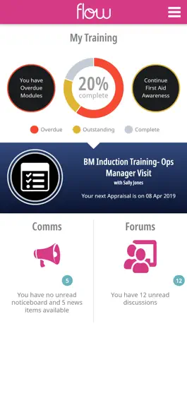 Game screenshot Flow Training apk