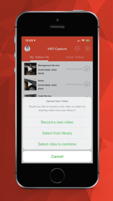 VEO Capture screenshot