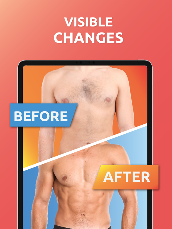 Push Up Challenge - Push Ups iPad screenshot 10 - Health & Fitness app