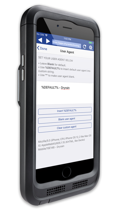 Dryrain Browser 2019 iPhone screenshot 8 - Business app