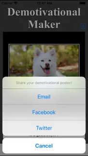 demotivational maker iphone screenshot 4