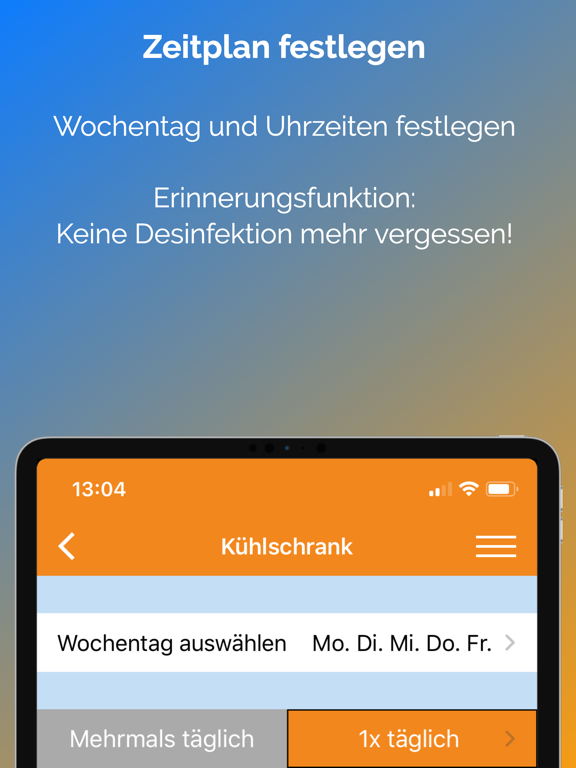 Screenshot #5 pour Desinfektionsassistent