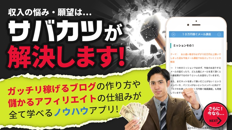 副業お小遣い稼ぎ！サバカツで副業のお小遣い稼ぎ screenshot-3