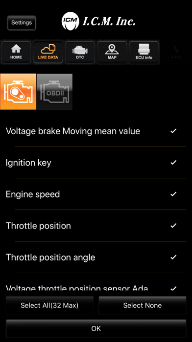 App screenshot