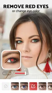 pixl: face & red eye corrector iphone screenshot 2