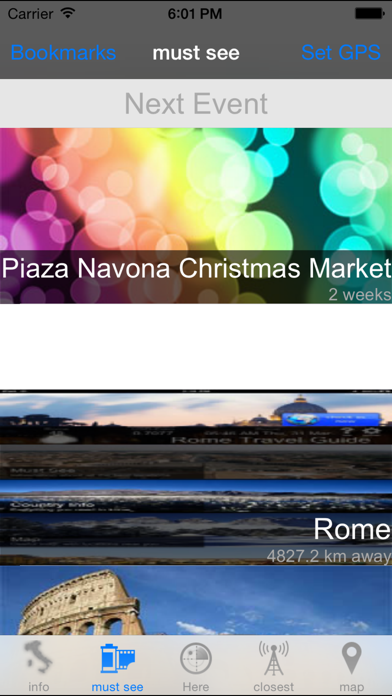 Screenshot #2 pour Italian Travel Guide -