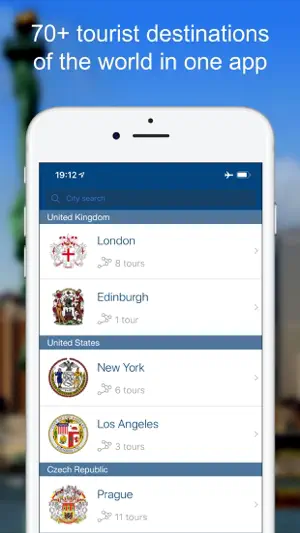 City audio guide AZBO & maps screenshot 1