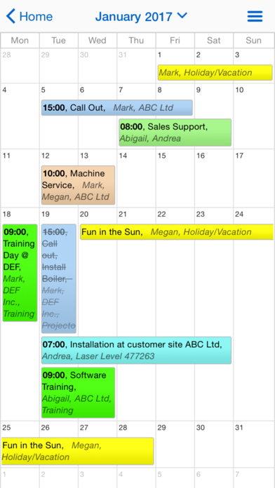 Schedule it Resource Planner Screenshot