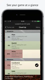klued up: board game solver iphone screenshot 1