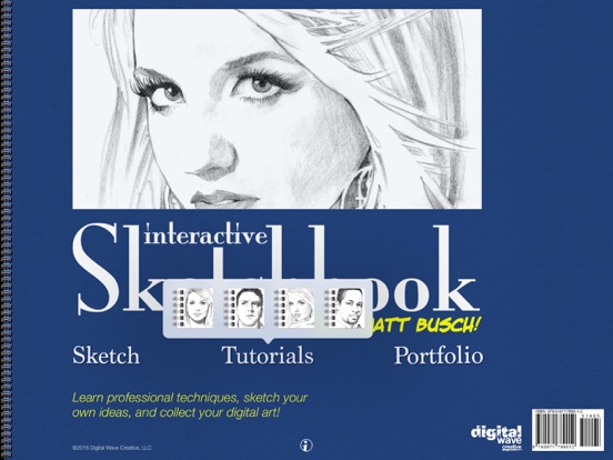 Interactive Sketchbook iPad app afbeelding 1