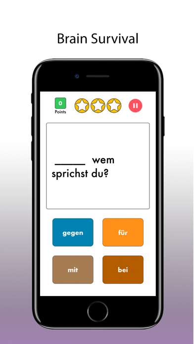 Verben mit Präpositionen Plus Screenshot