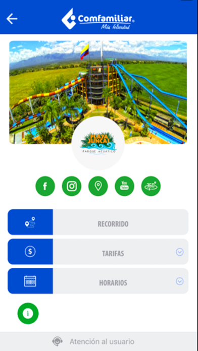 Comfamiliar Screenshot