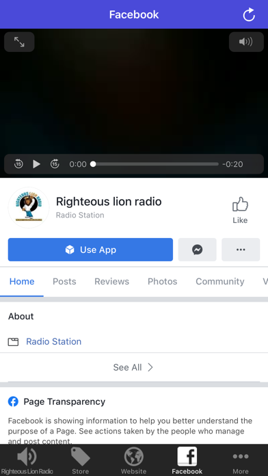 Screenshot #2 pour Righteous Lion Radio