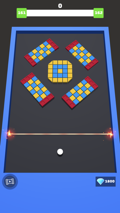 Screenshot #1 pour Pixel Breaker 3D: Color Bricks
