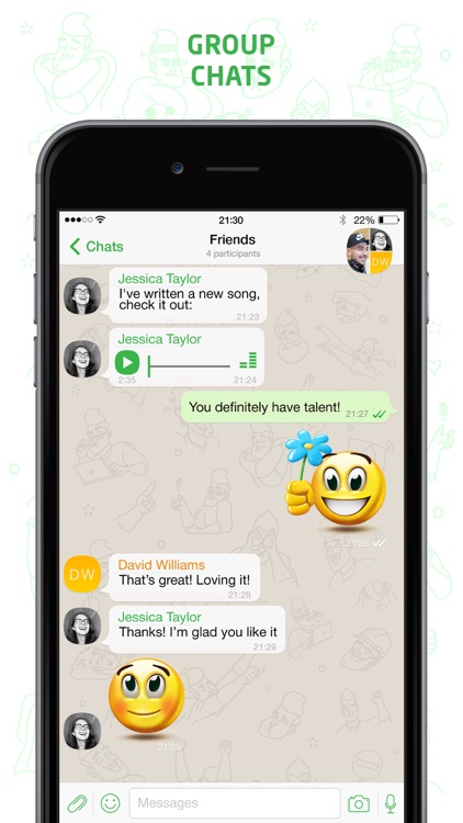 DefTalk Messenger screenshot-4