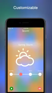 storm rain sounds iphone screenshot 4