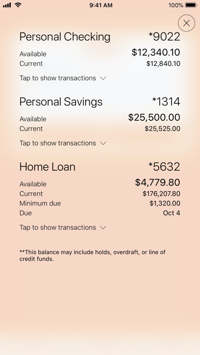 Zeal Credit Union Mobile Screenshot