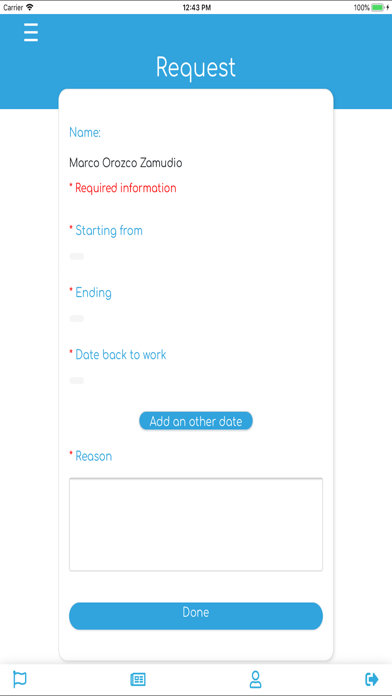 App screenshot