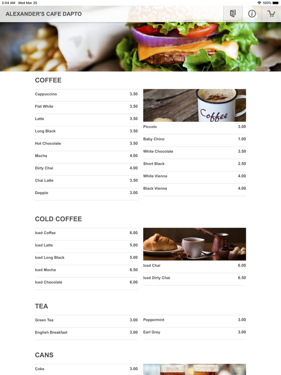 Screenshot #6 pour Alexanders Cafe Dapto