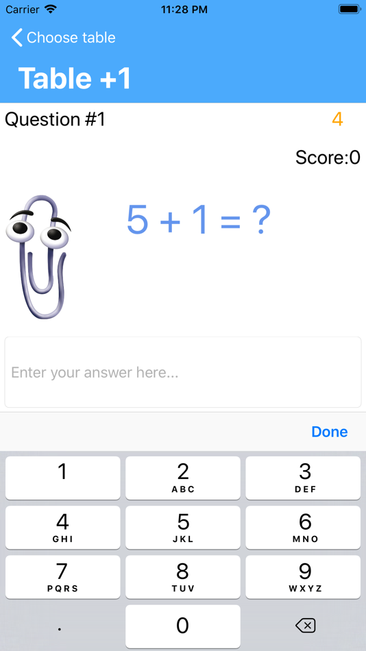#7. Mes Tables (iOS) By: Nicolas GAILLET