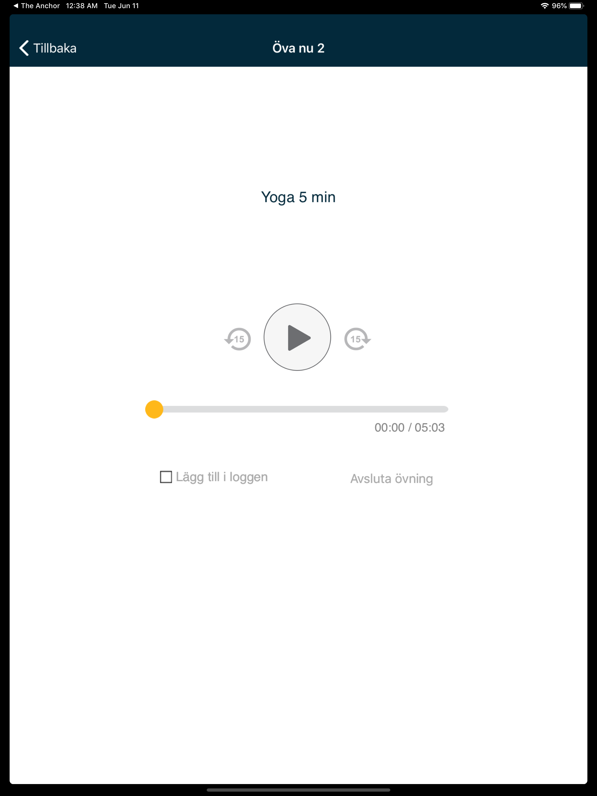 Dagliga droppar mindfulness