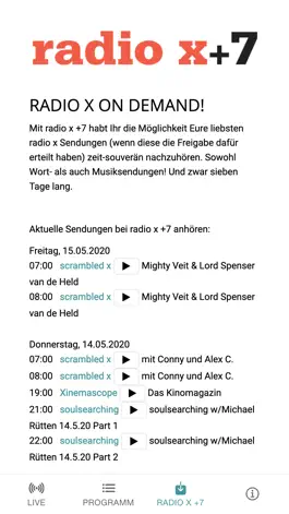 Game screenshot radio x, Frankfurts Stadtradio hack