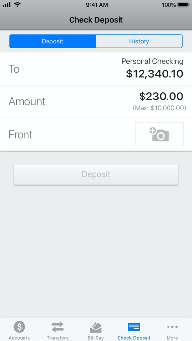 Needham Bank Mobile Banking Screenshot