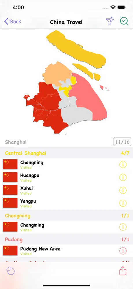 China Travel Map: I Have Been