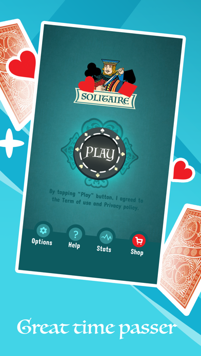 Screenshot #1 pour Klondike Solitaire: Card Games