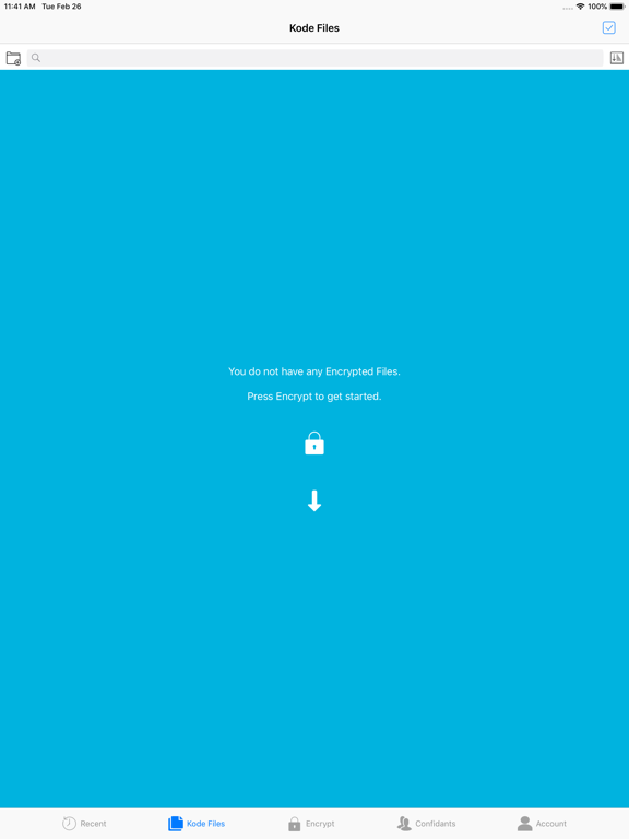 KodeFile iPad screenshot 9 - Productivity app