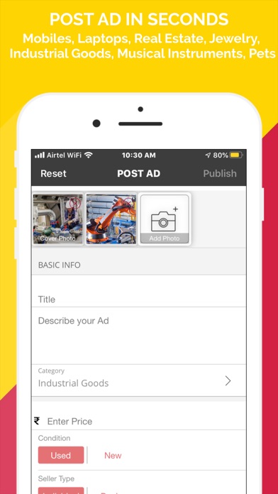 ZAMROO - The Selling App Screenshot