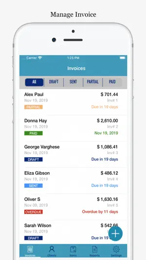 EZ Invoice - Simple Invoicing screenshot 1