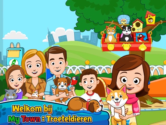 My Town : Pets iPad app afbeelding 1