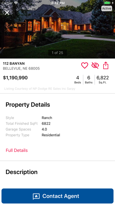 NPDodge Real Estate Screenshot