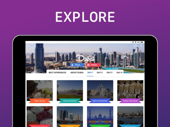 Dubai Travel Guide Offline iPad screenshot 3 - Travel app