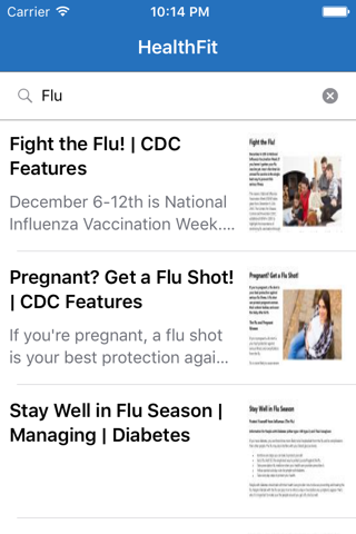 HealthFit -Trusted Health Info - náhled