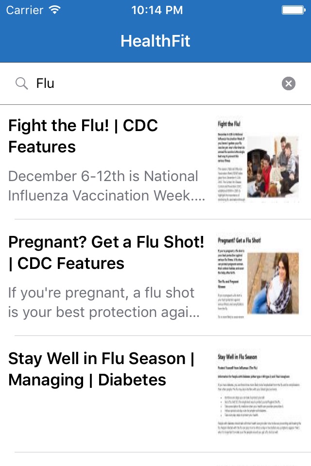 HealthFit -Trusted Health Info screenshot 2