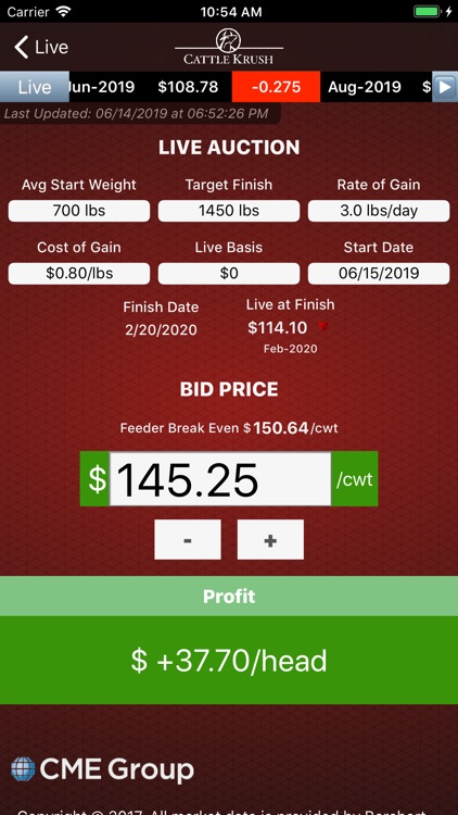 Cattle Krush - Market App