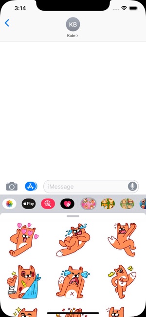 Cute Fox Stickers HD(圖1)-速報App
