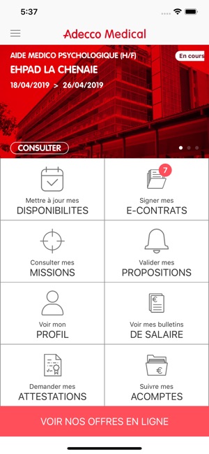 Adecco Medical - Espace perso(圖1)-速報App