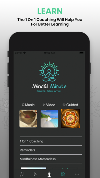 Mindful Minute App iPhone screenshot 5 - Health & Fitness app
