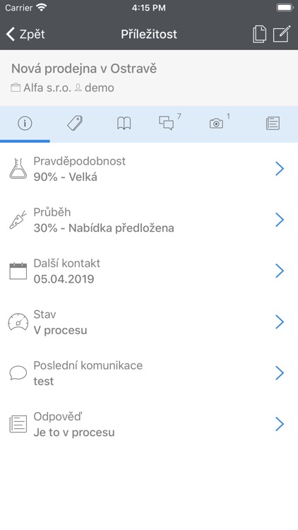ABRA Mobile CRM screenshot-3
