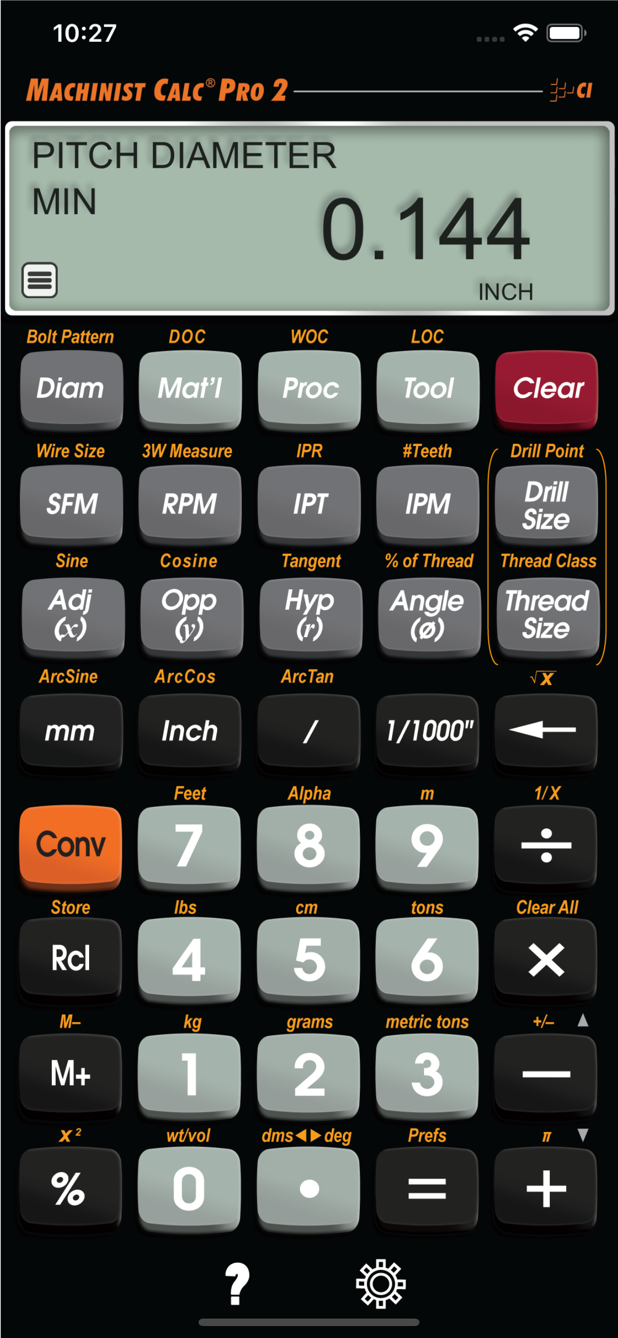 Machinist Calc Pro 2 screenshot 4