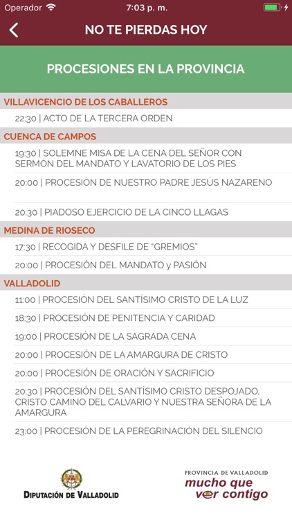 Provincia de Valladolid SSanta screenshot-5