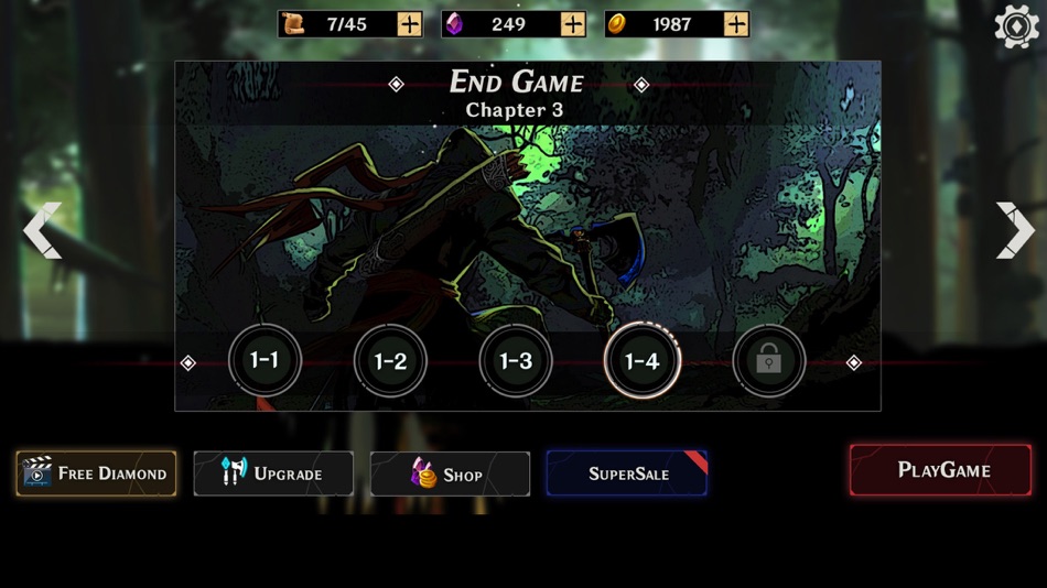 #6. Shadow Assassin: Fighting Game (iOS) 由: Tien Pham